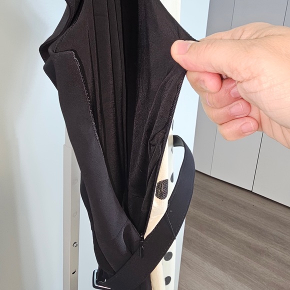 Eva Franco Polka-dot Black, white dress size 8  has the pine up girl rockabilly - Picture 5 of 9